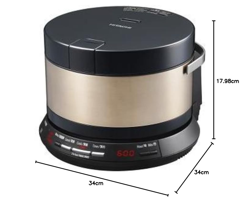 Amazon.co.jp: Hitachi RZ-WS2Y-N Rice Cooker for Overseas Use, 0.09